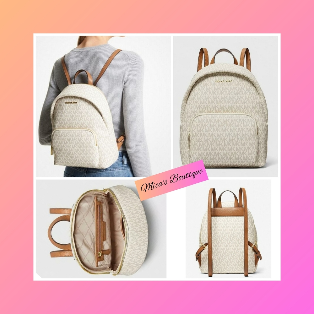 🔥SOLD🔥MICHAEL KORS🌻 ERIN MEDIUM MK LOGO SIGNATURE BACKPACK🎒 - Picture 12 of 13